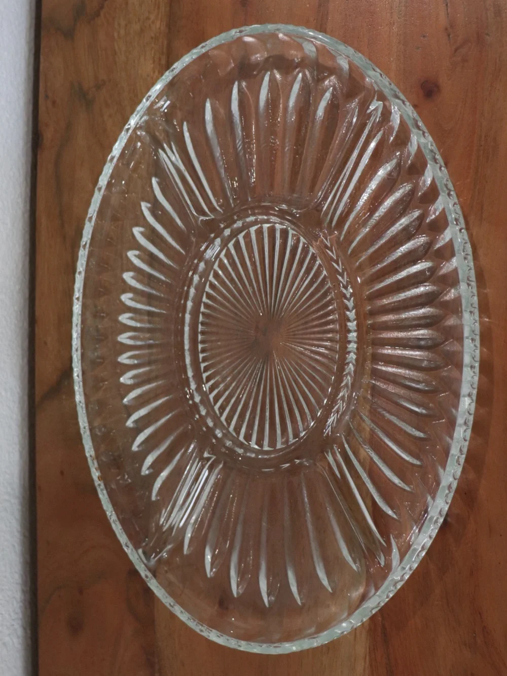 Glass Trinket/Serving tray